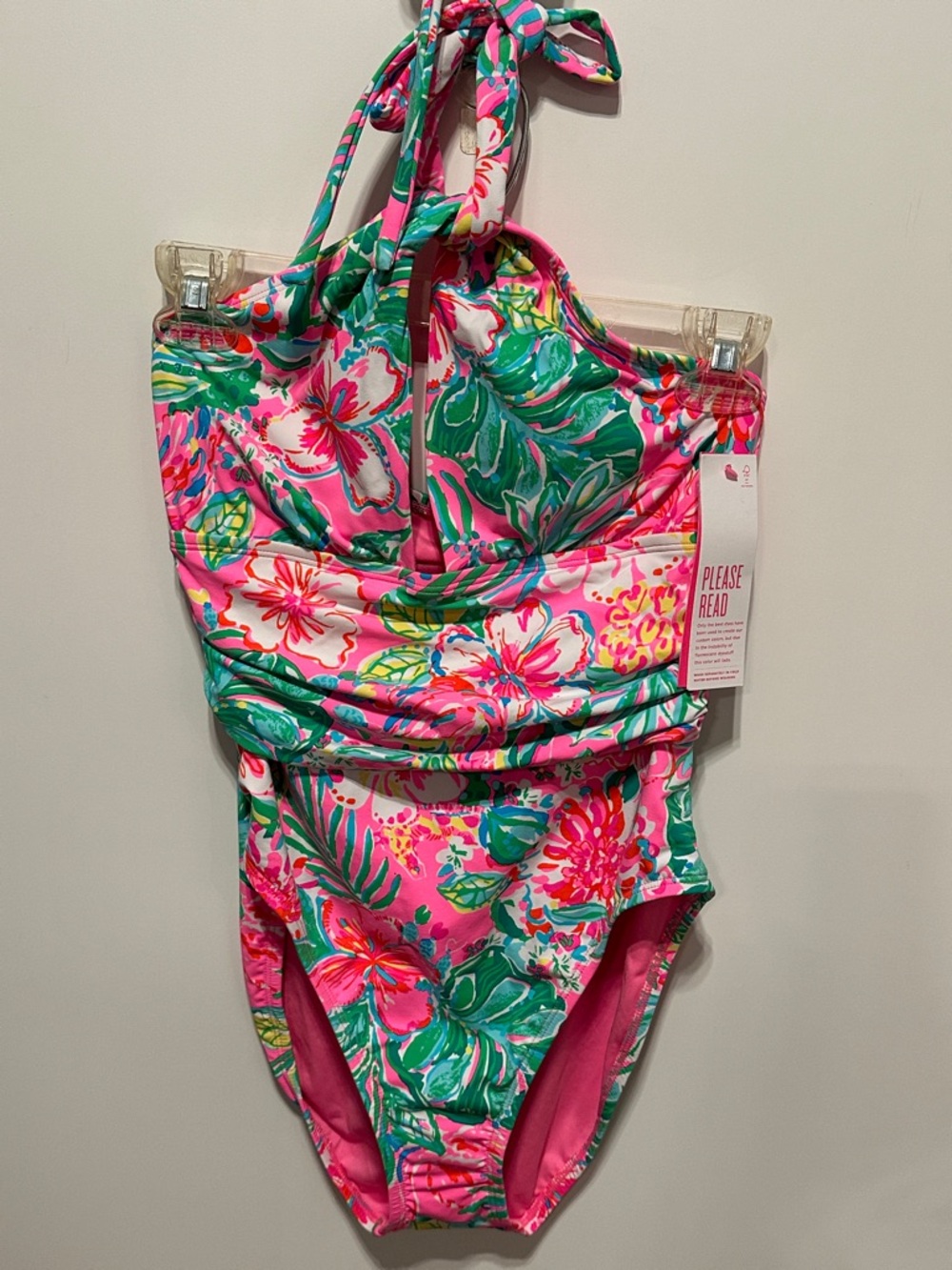 Lilly Pulitzer Ledger Halter
Swimsuit 1 PC Journey To The Jungle 8 NWT $158 B1